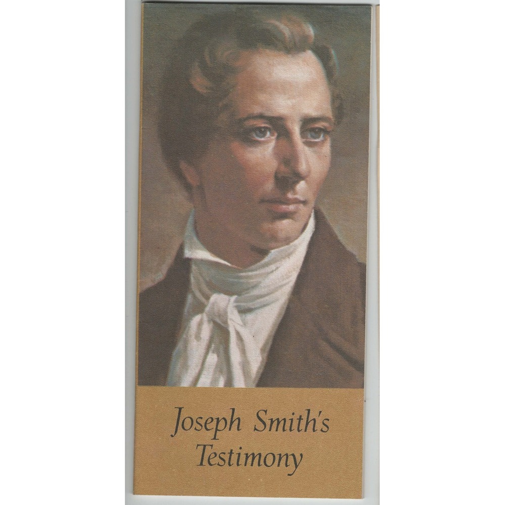 Vtg Joseph Smith's Testimony LDS Mormon Pamphlet Deseret News Press Moroni 10:4 - Picture 1 of 3